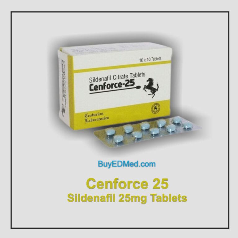 Cenforce 25mg (Sildenafil) Tablets - Buyedmed Online Pharmacy: Save ...