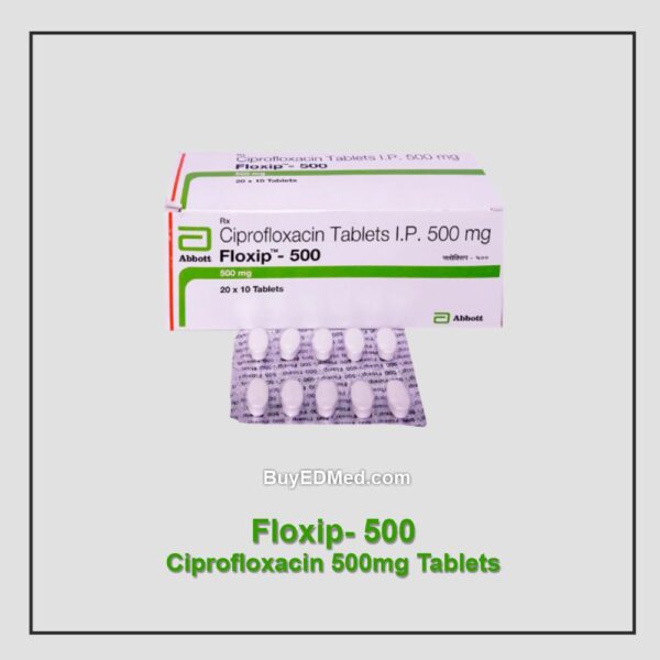 Ciprofloxacin 500mg (Floxip) Tablets