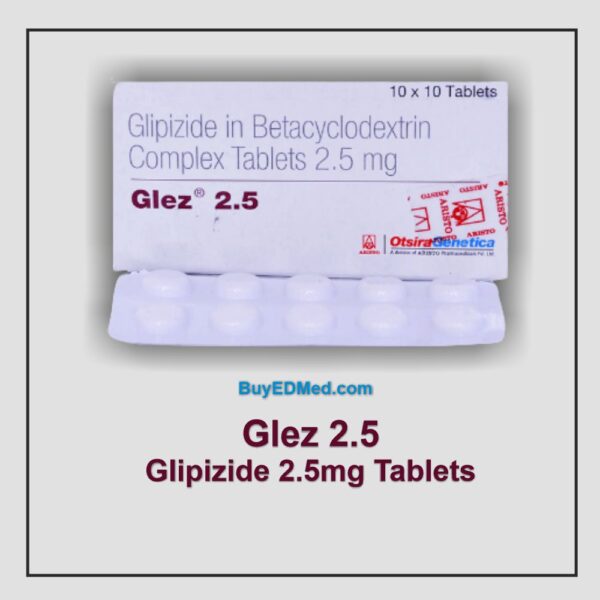 Glipizide 2.5mg (Glez) Tablets