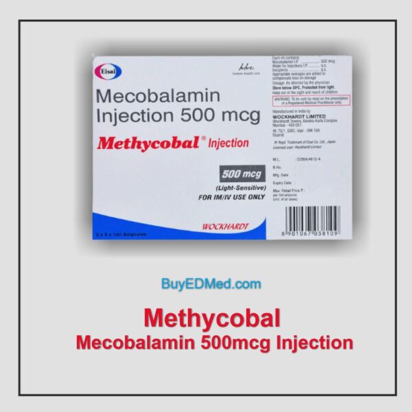 Mecobalamin 500mcg (Methycobal) Injection