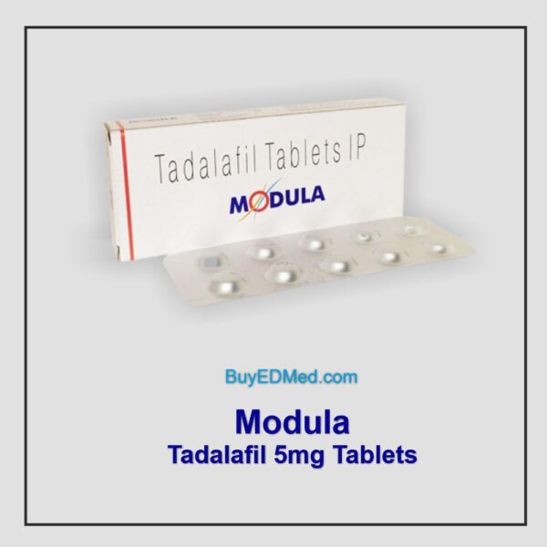 Modula 5mg (Tadalafil) Tablets