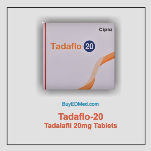 Tadaflo 20mg (Tadalafil) Tablets