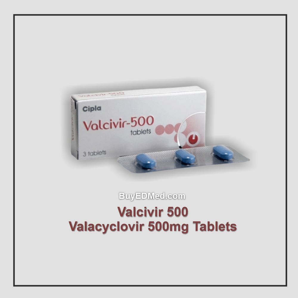 Valacyclovir 500mg (Valcivir) Tablets - Buyedmed Online Pharmacy: Save ...