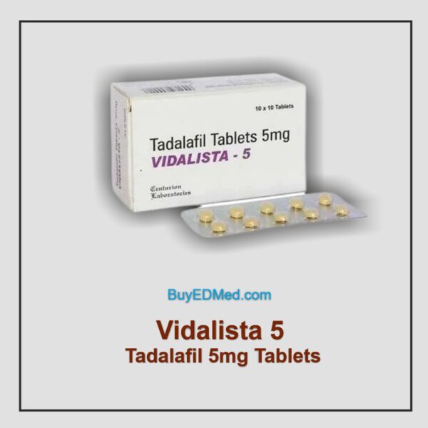 Vidalista 5mg (Tadalafil) Tablets