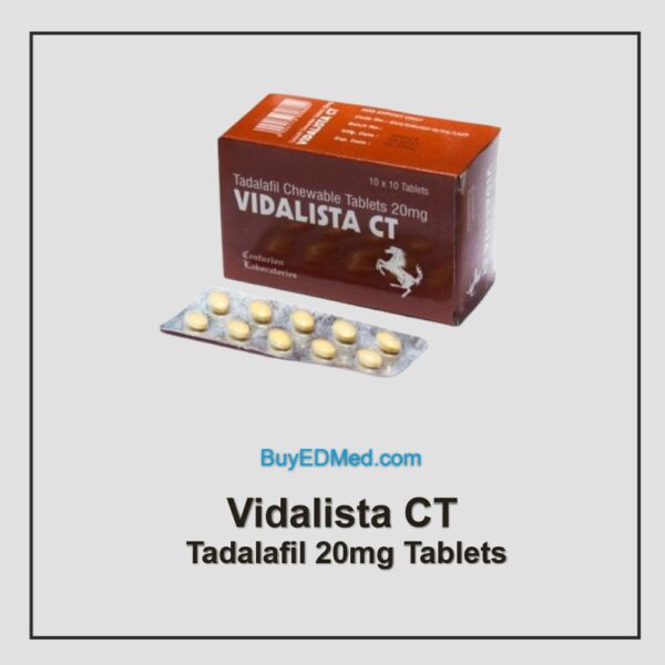 Vidalista CT (Tadalafil) Tablets