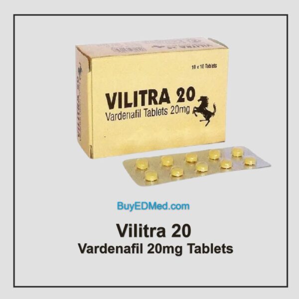 Vilitra 20mg (Verdenafil) Tablets