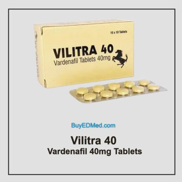 Vilitra 40mg (Verdenafil) Tablets