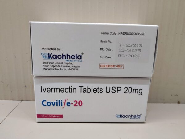 Ivermectin 20mg (Covilife 20mg) Tablets